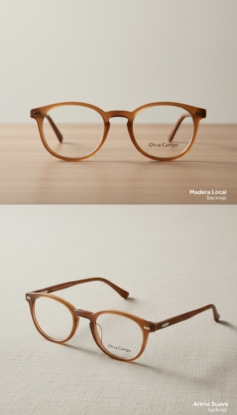 Lentes ópticos infantiles Oliva Campo